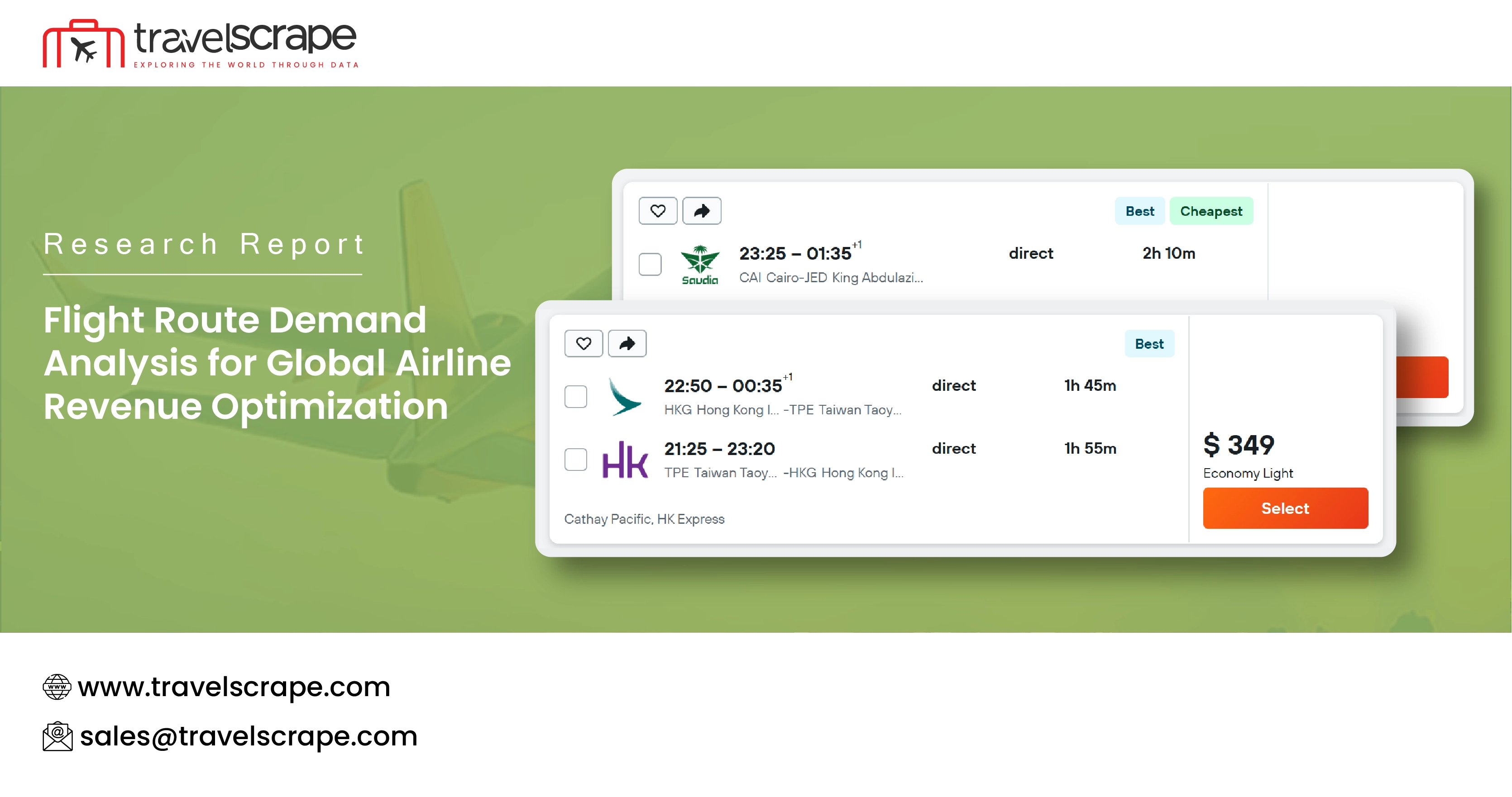 Flight Route Demand Analysis for Revenue Optimization